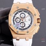 1:1 Swiss Audemars Piguet Royal Oak Offshore 26408or Watch Leather Strap 44mm